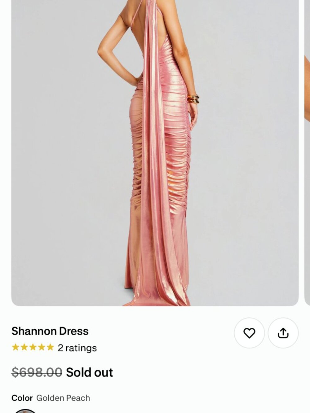 Retrofete Gown  - Shannon Dress